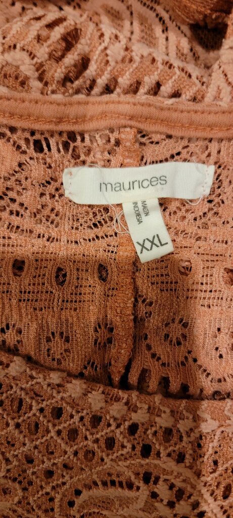 Maurices Pink Lace Top