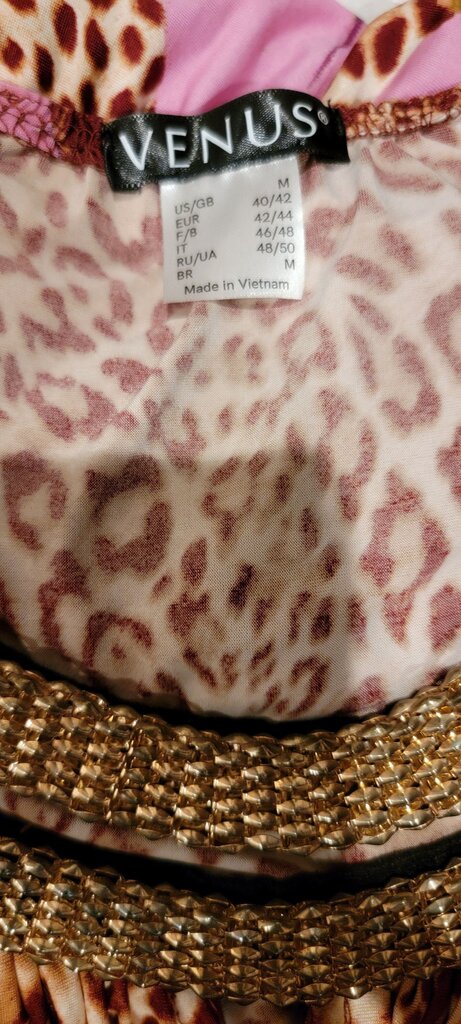 Venus Women's Multicolor Animal Print Top