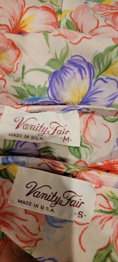 Vanity Fair Floral Print Dress