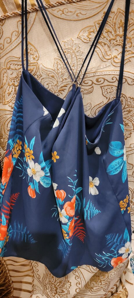 Express Floral Spaghetti Strap Top