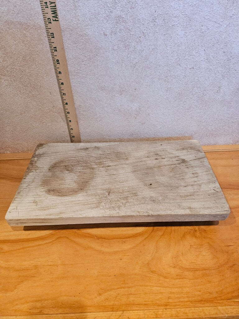 Rustic White distressed reclaimed barn wood Style riser, wood tray, white chippy,handmade home decor, farmhouse decor, modern farmhouse decor