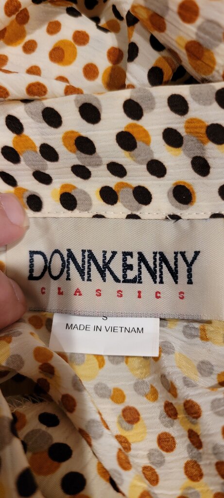 Donnkenny Classics Polka Dot Shirt