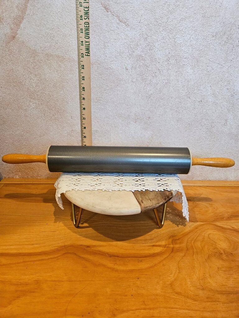 Non-Stick Rolling Pin with Wooden Handles