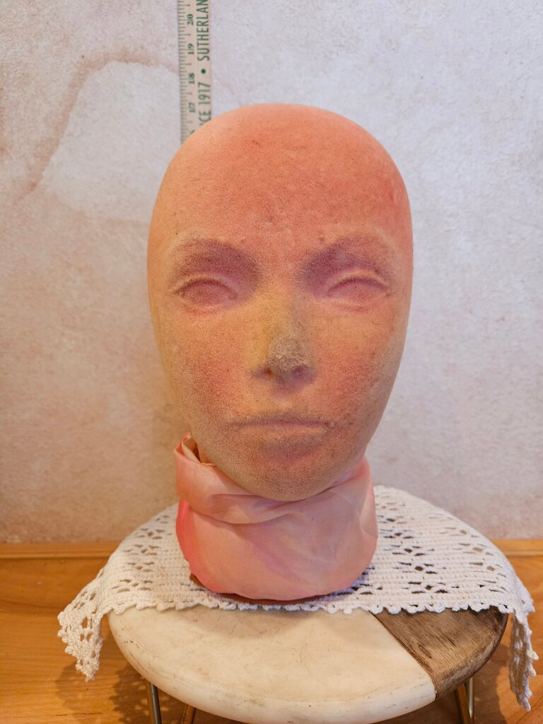 Vintage Mannequin Head Display