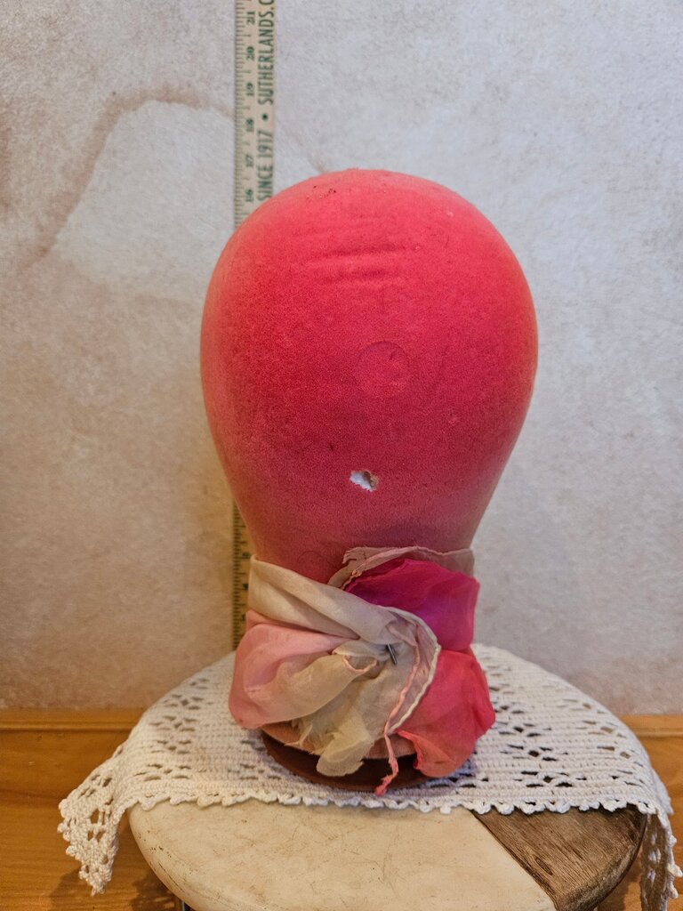 Vintage Mannequin Head Display