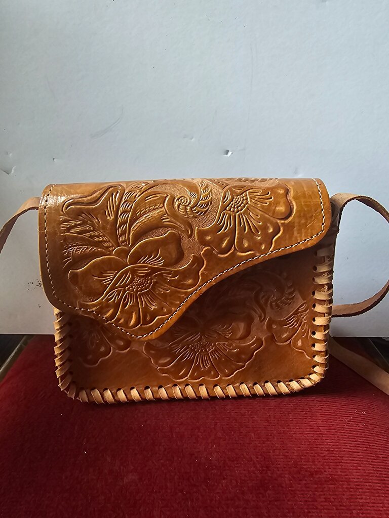 Handcrafted Leather Crossbody Bag