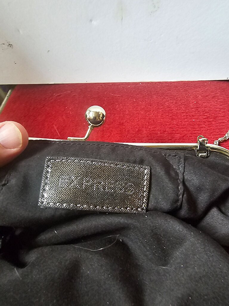 Expresso Black Evening Clutch