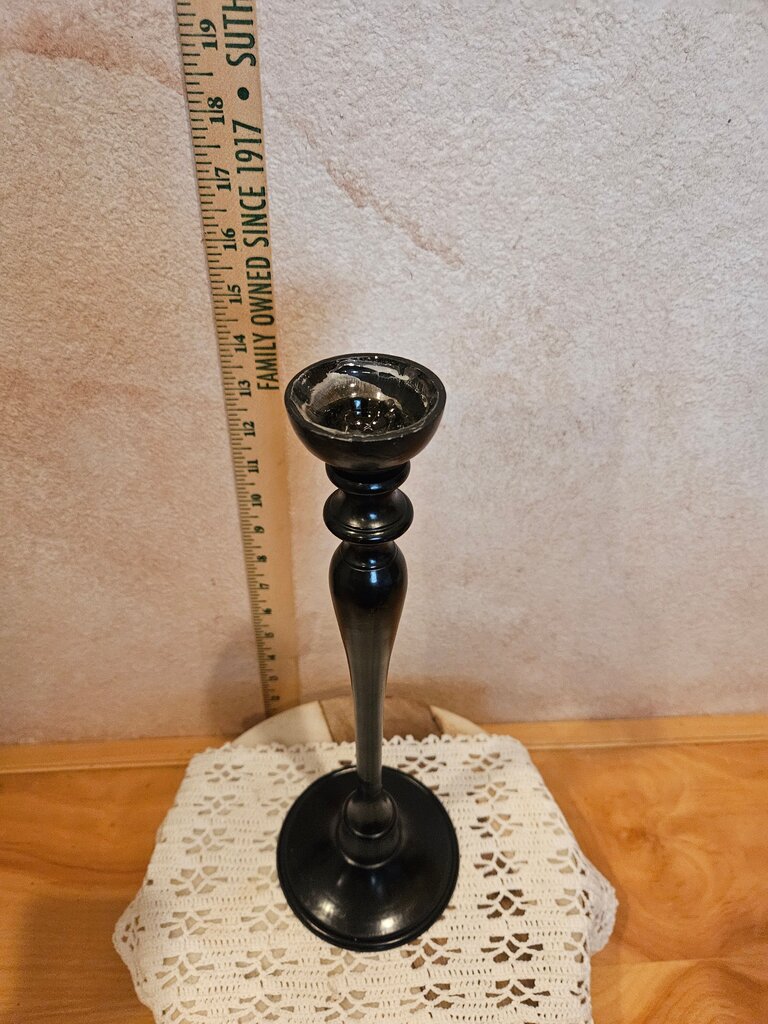 Pottery Barn Candlesticks Black Barn Taper MetaBlack Candlestick Holder