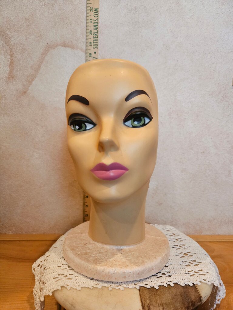 Vintage Mannequin Head Display 10