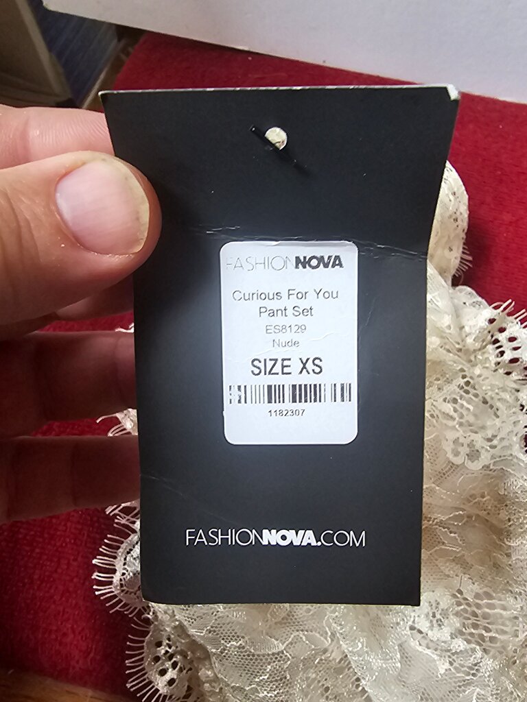 Fashion Nova Curious For You Pant Set