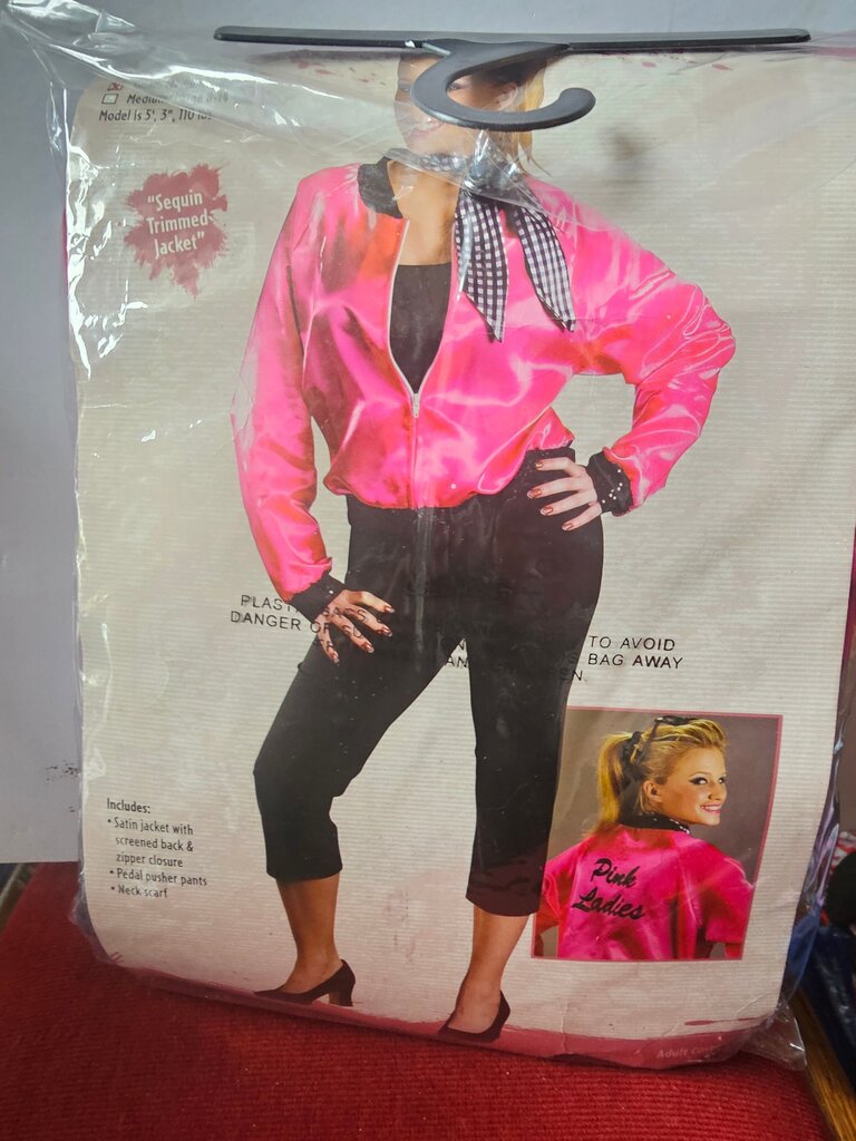 Pink Sequin Trimmed Costume