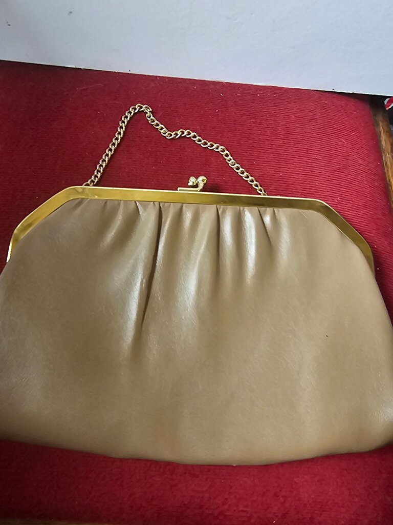 Vintage Gold Chain Clutch Purse