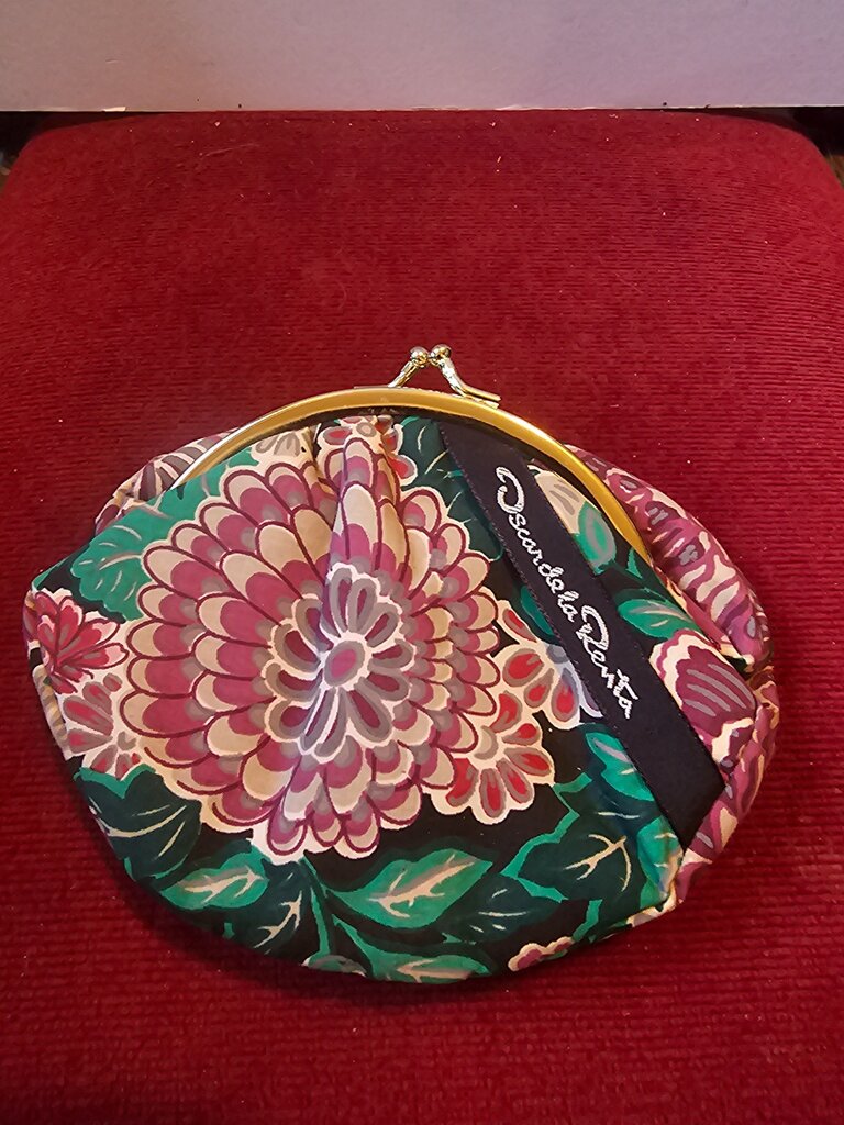 Floral Print Coin Purse