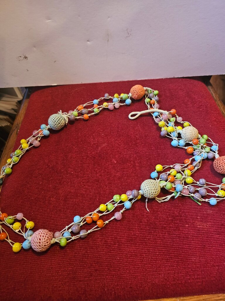 Colorful Beaded Belt