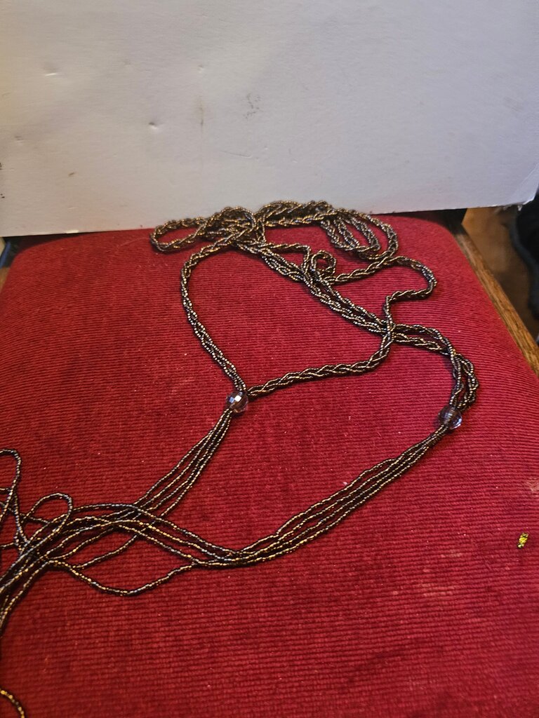Multi-strand Beaded Belt