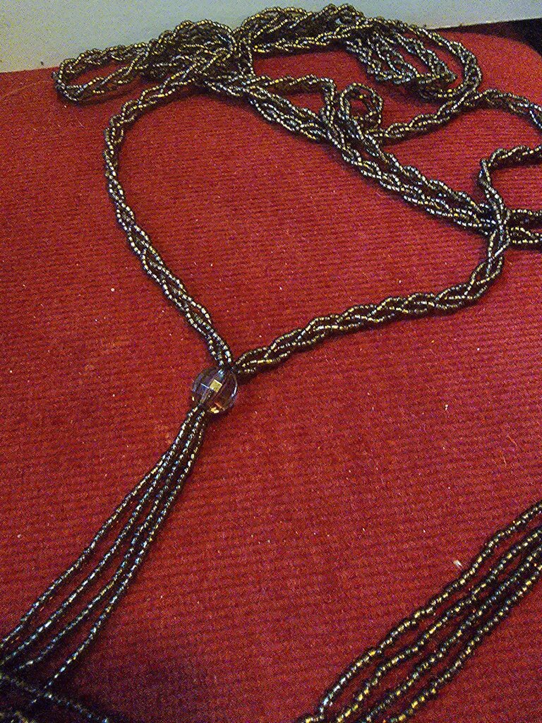 Multi-strand Beaded Belt