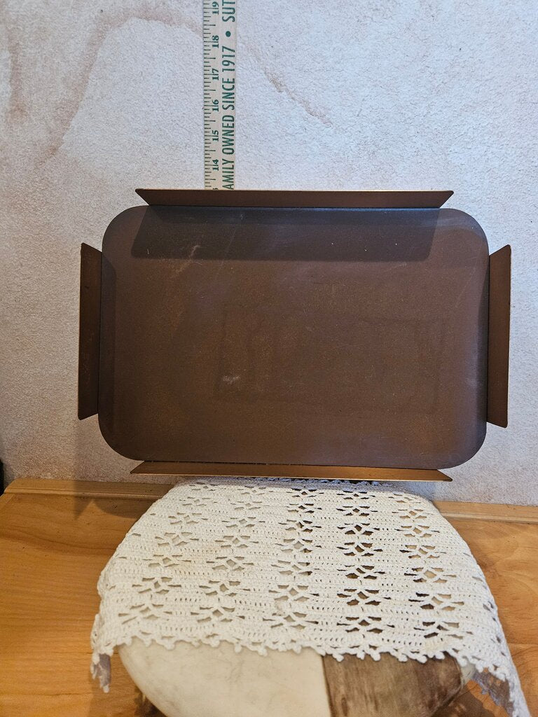 Mid-Century Modern Danish Wood Desk Tray Caddy for Paper Files Denmark MCM