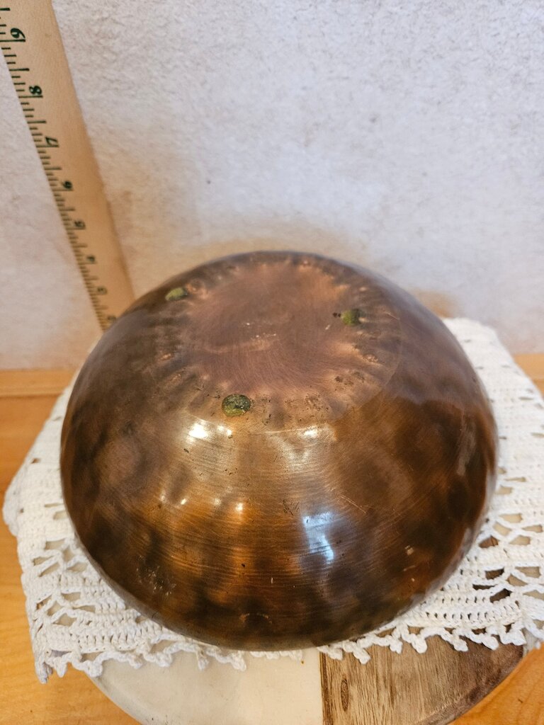 Vintage Hammered Copper Bowl