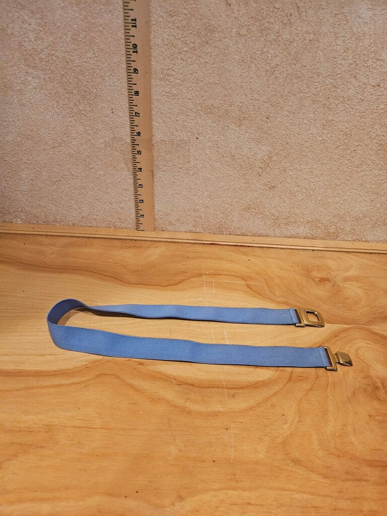 Blue Canvas Strap