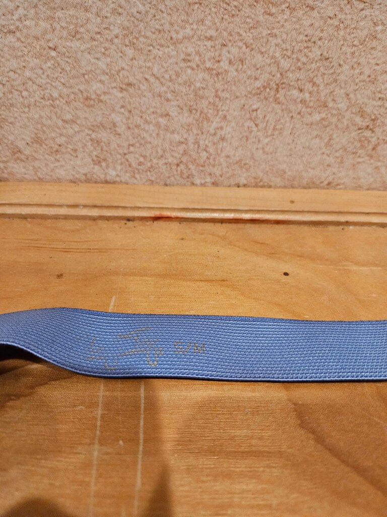 Blue Canvas Strap