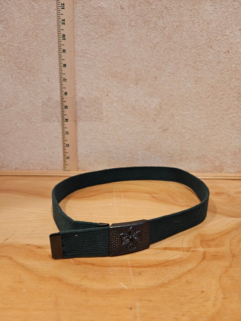 Green Fabric Belt
