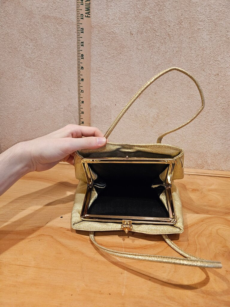 Gold Sparkly Handbag