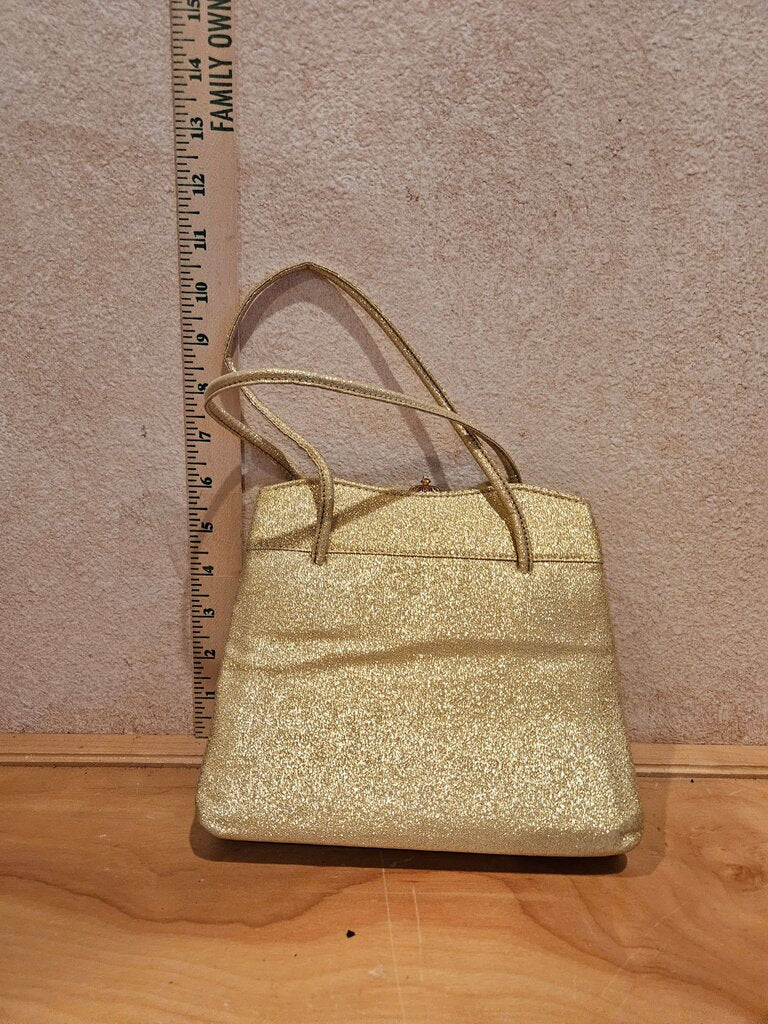 Gold Sparkly Handbag