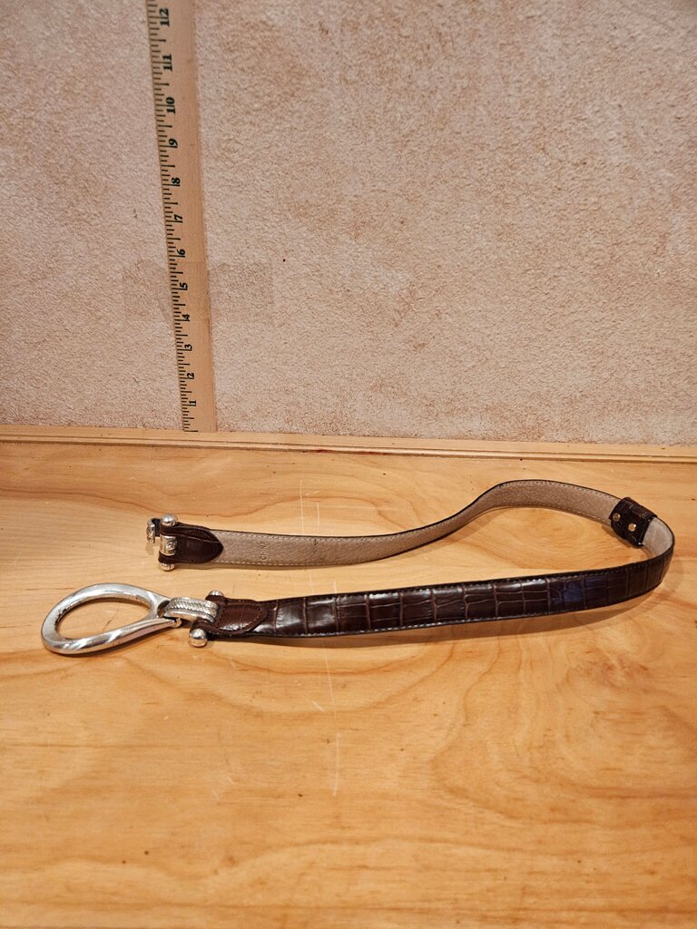 Brown Leather Dog Collar