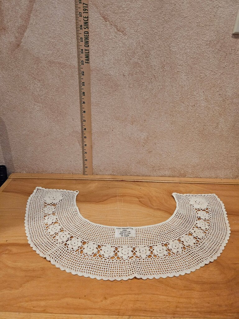 Crocheted Lace Collar