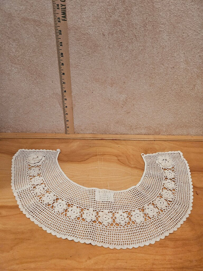 Crocheted Lace Collar