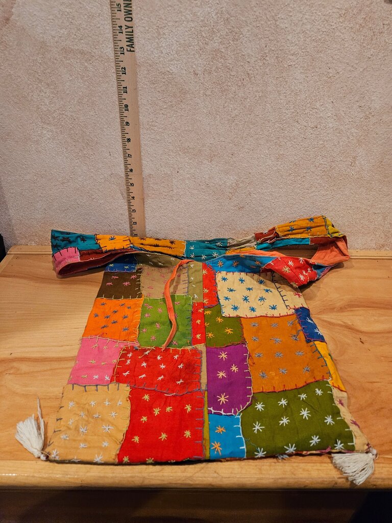 Colorful Patchwork Tote Bag