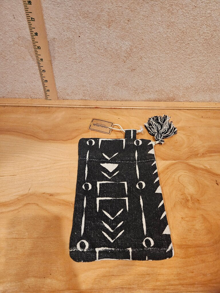 Black and White Patterned Bag