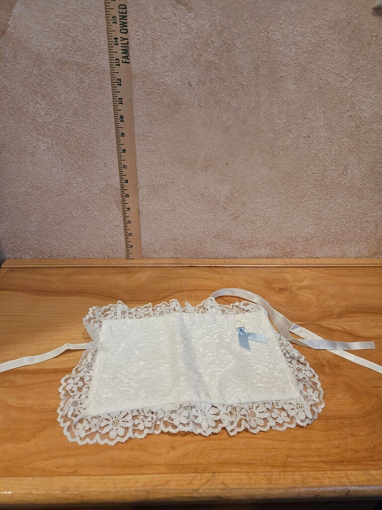 White Lace Bridal Garter