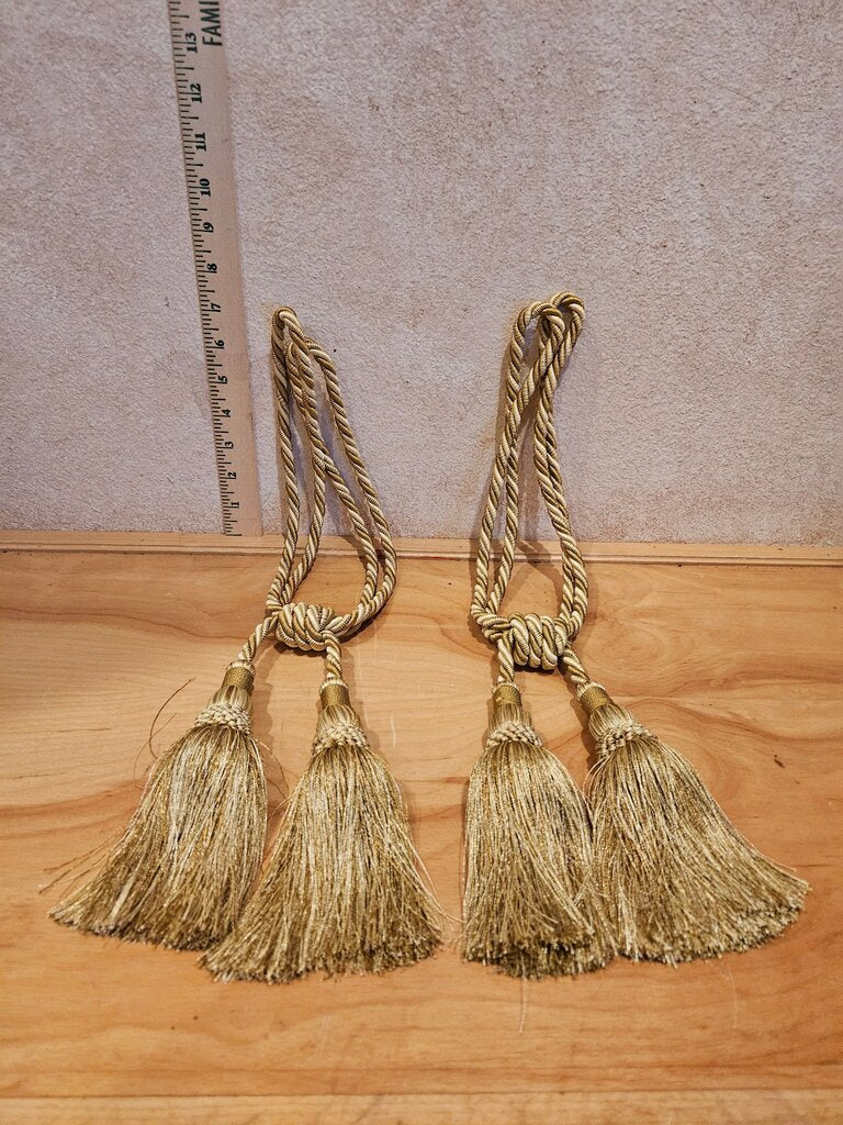 Gold Decorative Tassels