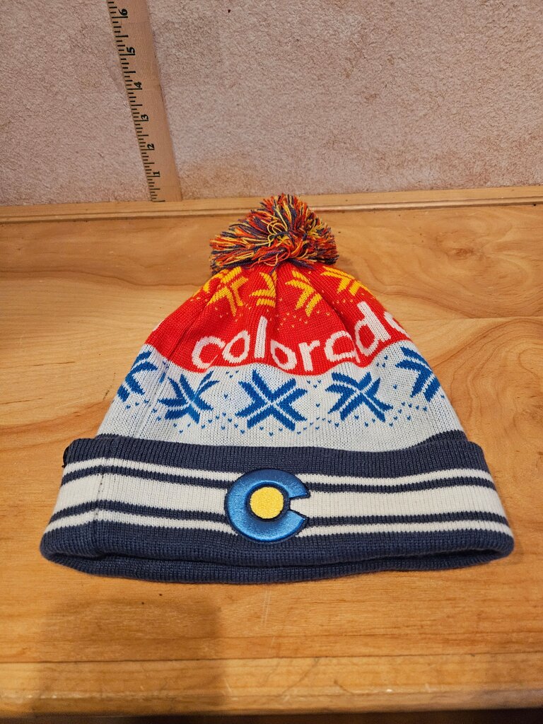 Colorado Pom Pom Beanie