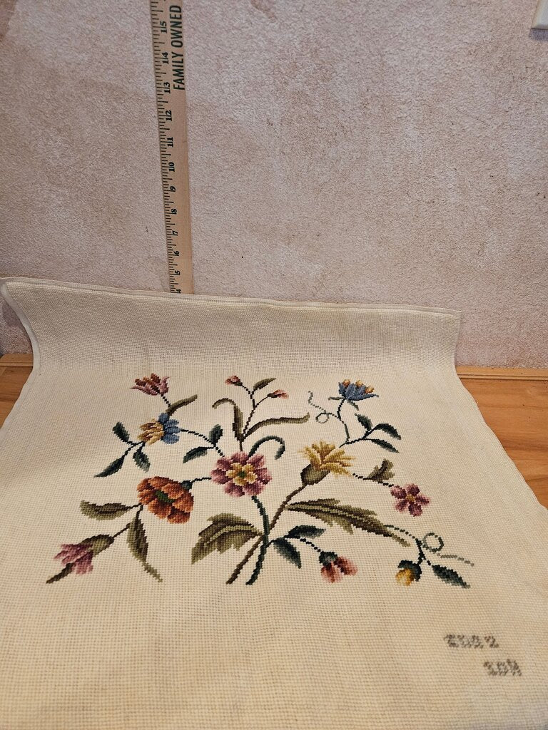 Floral Embroidery Tapestry Wall Hanging