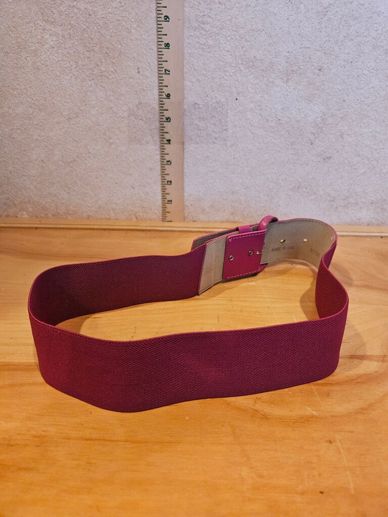 Fuchsia Stretch Belt