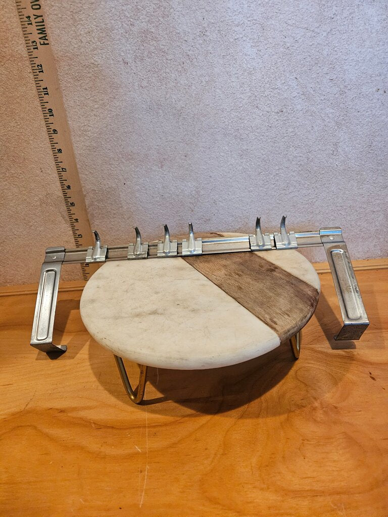 Adjustable Flexi Rail Hook Rack over the door Mount