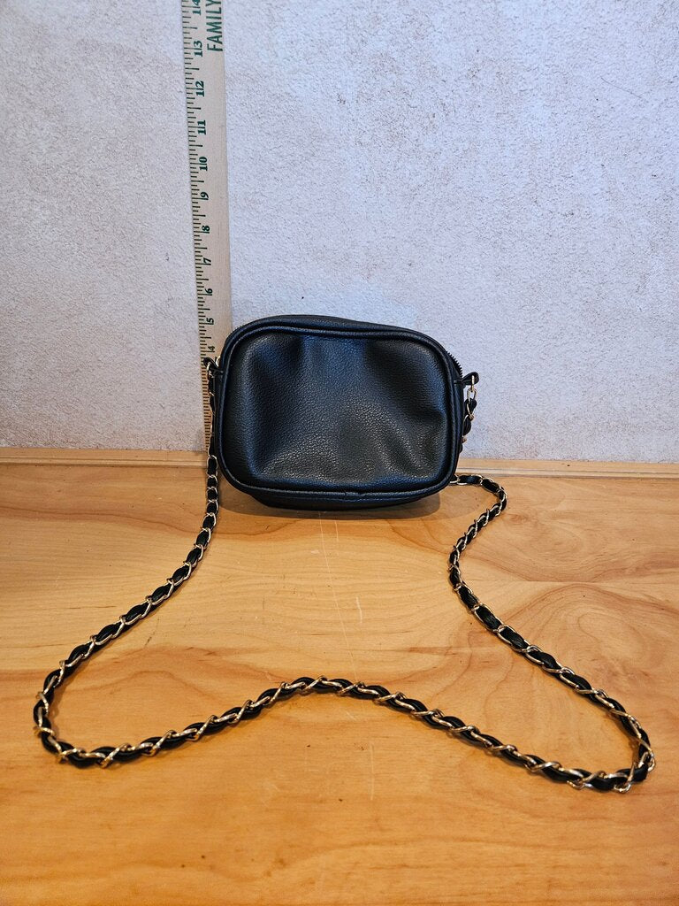 Stylish Black Crossbody Bag