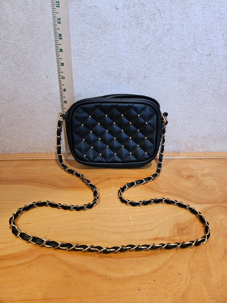 Stylish Black Crossbody Bag
