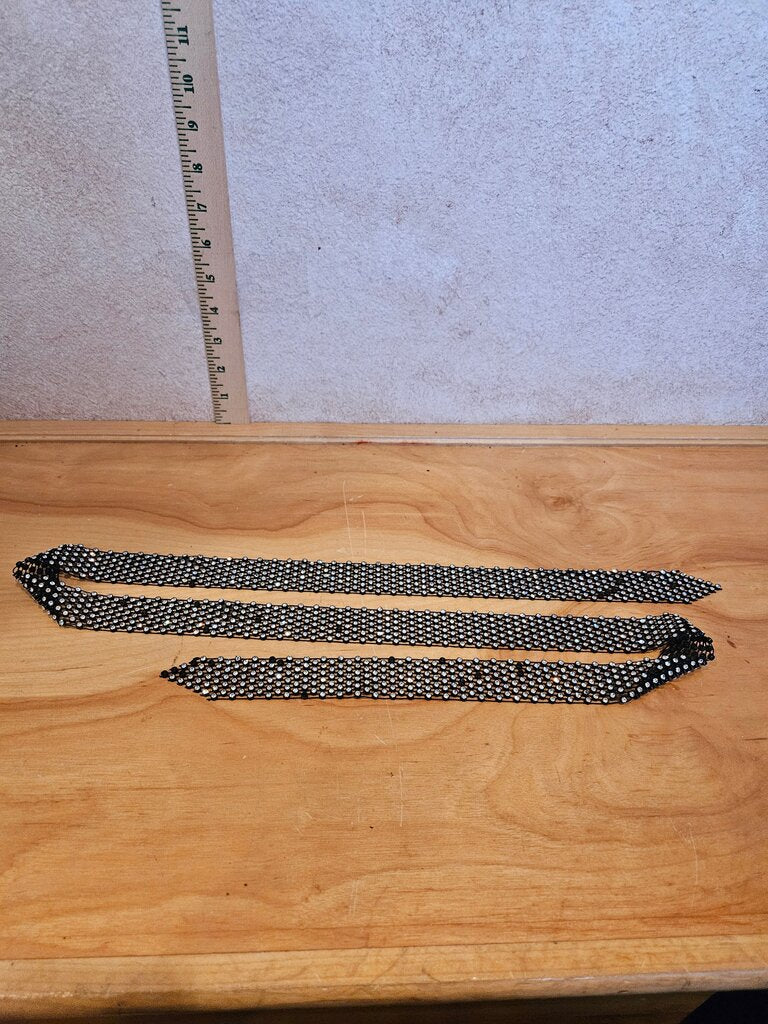 Black Mesh Tie