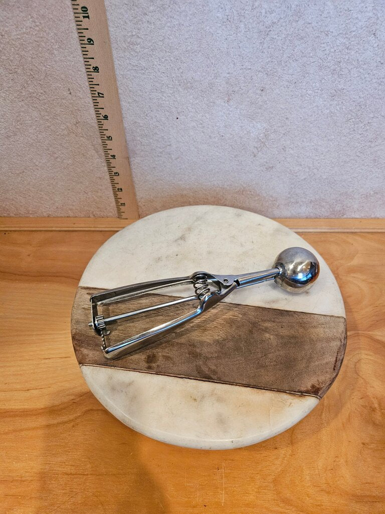 Vintage Melon Baller, Cookie Meatball Ice Cream Scoop stainless steal