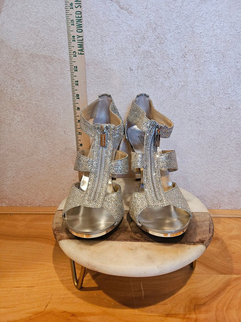 Michael Kors Women’s Glitter Heeled Sandals