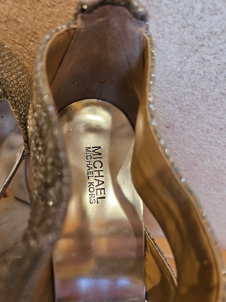 Michael Kors Women’s Glitter Heeled Sandals