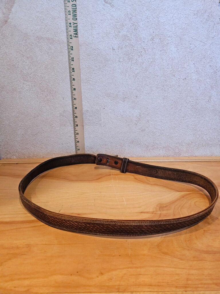 Brown Leather Belt
