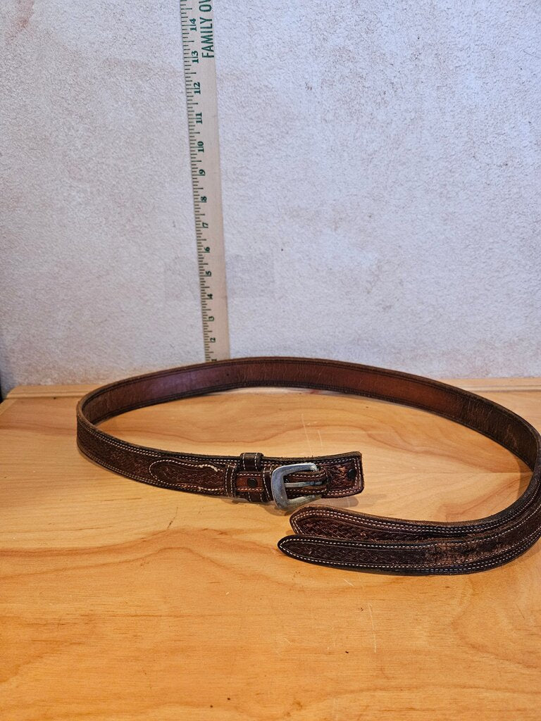 Brown Leather Belt