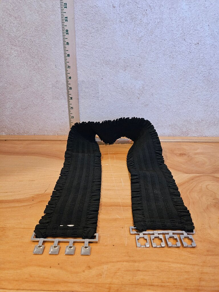 Black Adjustable Garment Straps