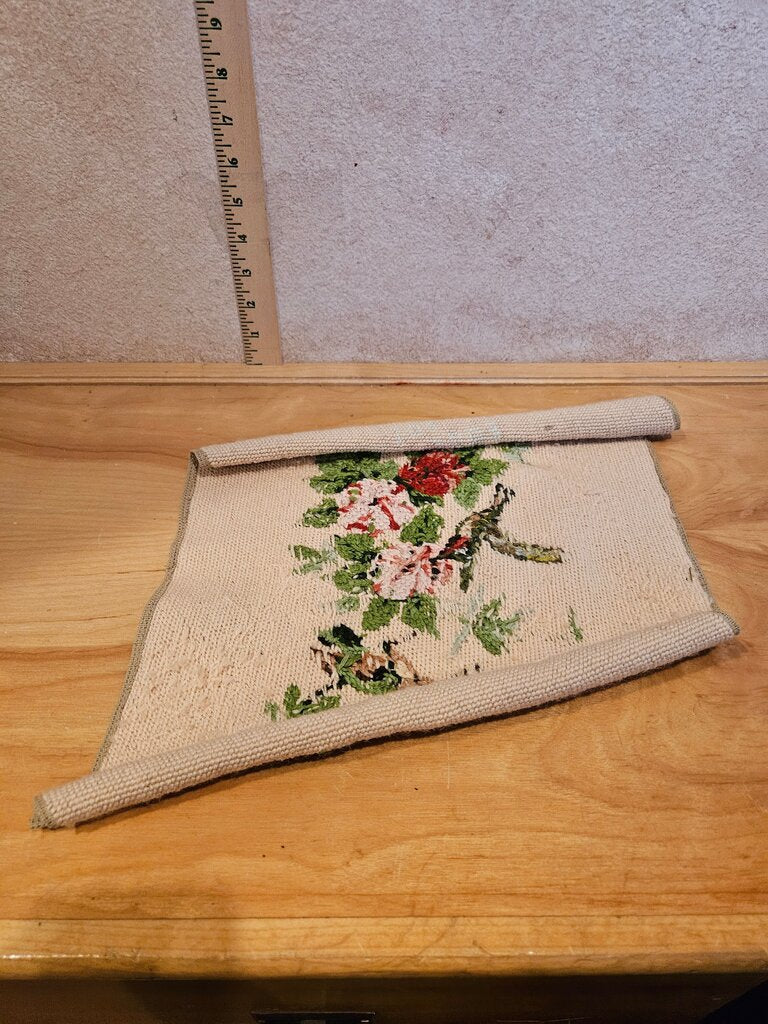 Embroidered Floral Wall Hanging