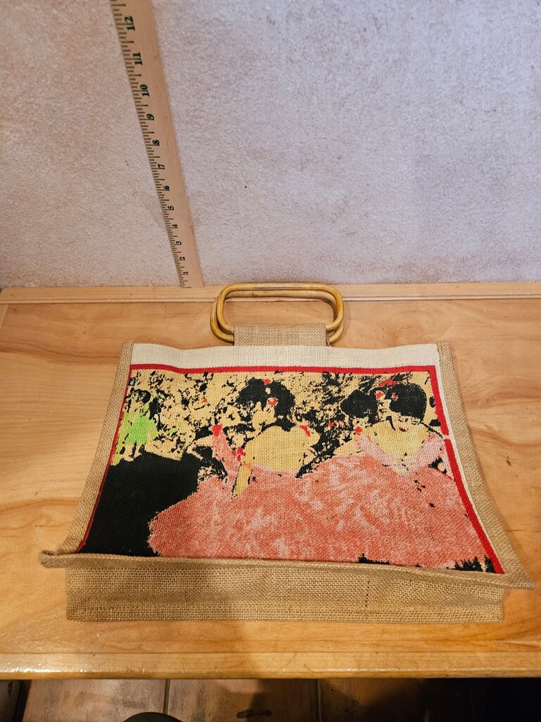 Vintage Artistic Tote Bag