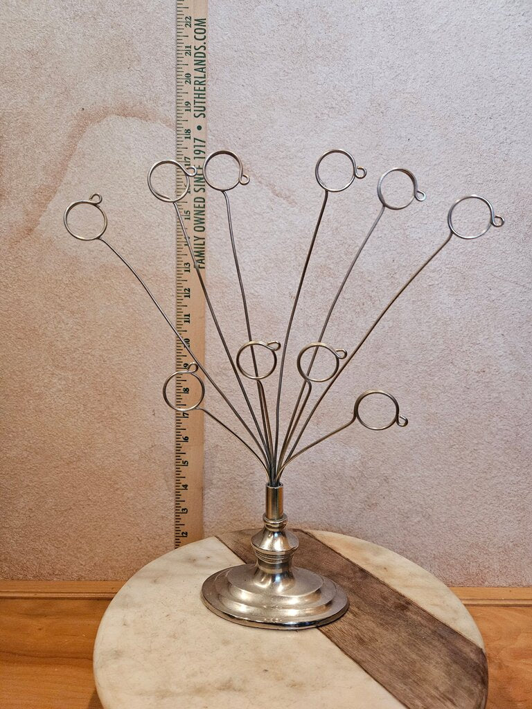 Vintage Silver Plated Display Stand